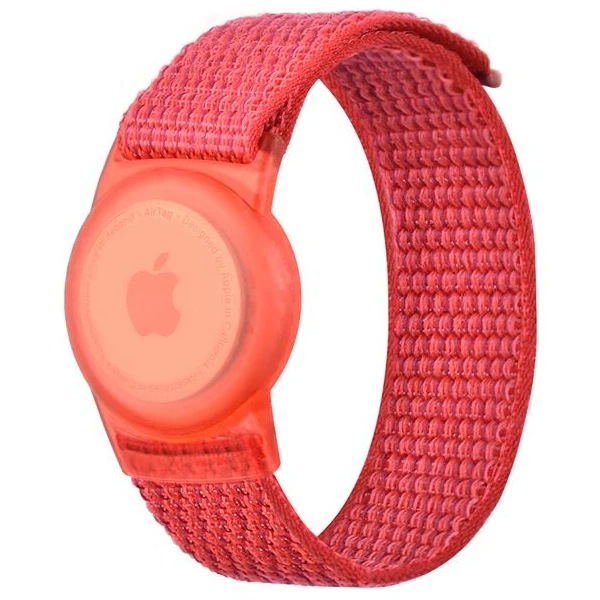 Mobile Origin AirTag Strap nylonový řemínek červený - Náramky - Obrázek 246f33dc1a5f42b5a9adf6c9327b9871