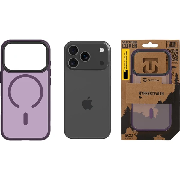 Tactical MagForce Hyperstealth MagSafe kryt Apple iPhone 17 Pro/18 Pro Burgundy Smoke - Pouzdra - Obrázek 247e8bdc4a134c5897c981c3eb271471