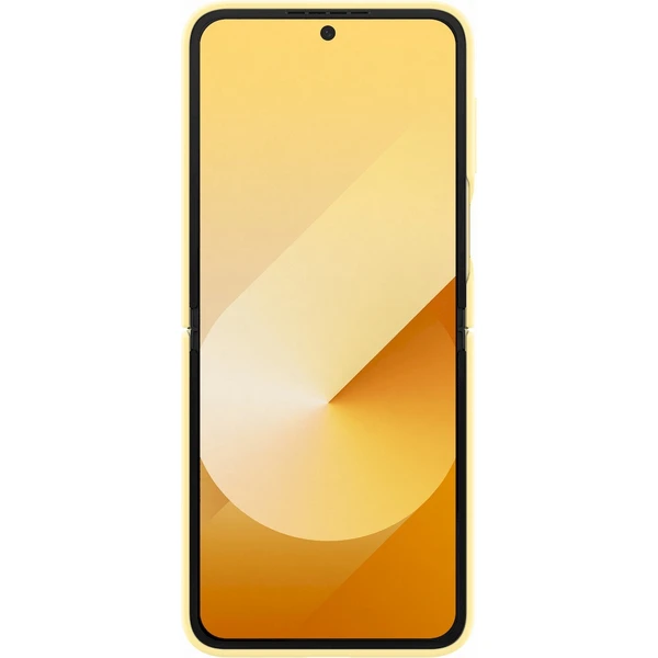 Samsung Silicone Case kryt Galaxy Z Flip6 žlutý - Pouzdra - Obrázek 24E7000L01