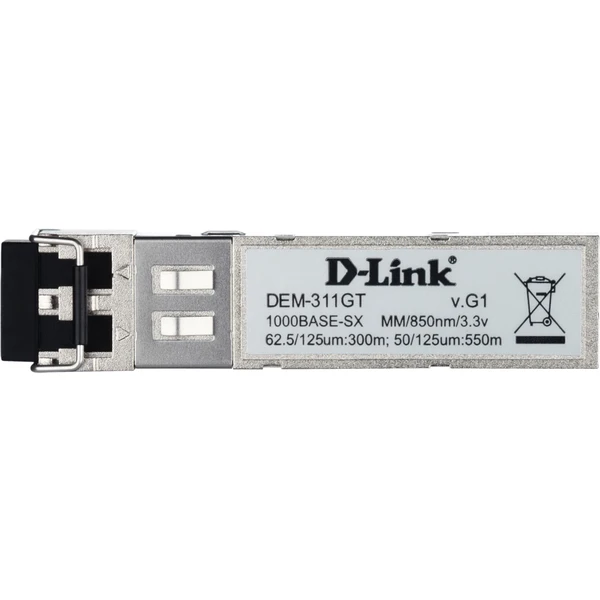 D-Link DEM-311GT 1000BaseSX Mini-GBIC transceiver - SFP moduly - Obrázek 24EZ000501