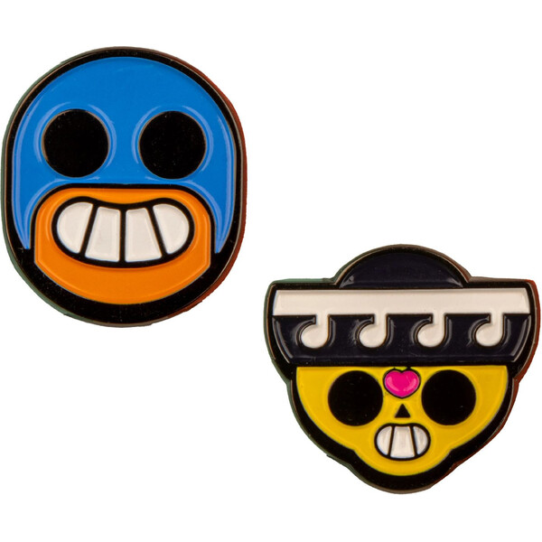 Brawl Stars set pinů Poco a El Primo