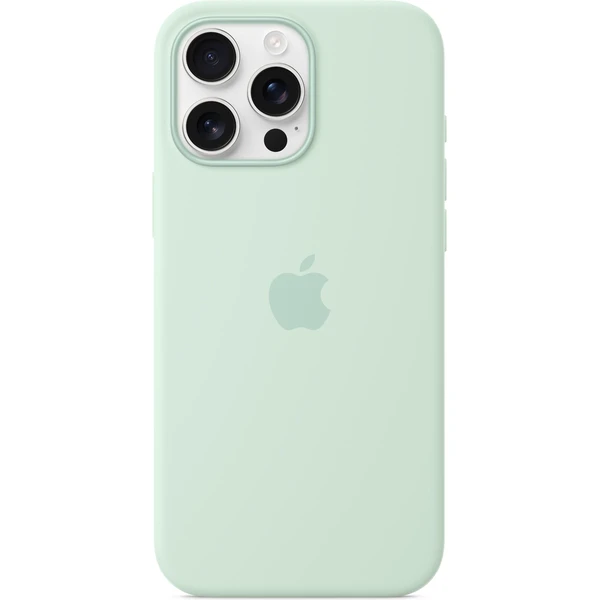 Apple silikonový kryt s MagSafe na iPhone 16 Pro Max akvamarínový - Pouzdra - Obrázek 24TC000P01