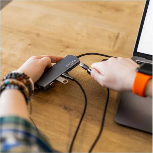 FIXED USB-C/Lightning napájecí kabel 60W 0,5m černý - Kabely a redukce - Obrázek 24c59bb357ec49e495c0b787804e8e1d