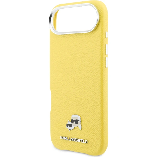 Karl Lagerfeld PU Karl and Choupette Heads Pins MagSafe kryt iPhone Air žlutý - Pouzdra - Obrázek 24f11cf1dcbb4f8b91641e705734bb1e