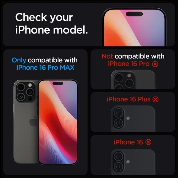 Spigen Glass tR EZ Fit (Privacy) tvrzené sklo iPhone 17 Pro Max/16 Pro Max čiré (2 ks) - Ochranné folie a skla - Obrázek 24f3e085b6674baeb006c8592b282a96