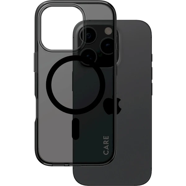 PanzerGlass® CARE kryt Apple iPhone 16 Pro MagSafe Smokey kouřový/černý - Pouzdra - Obrázek 2508000P01