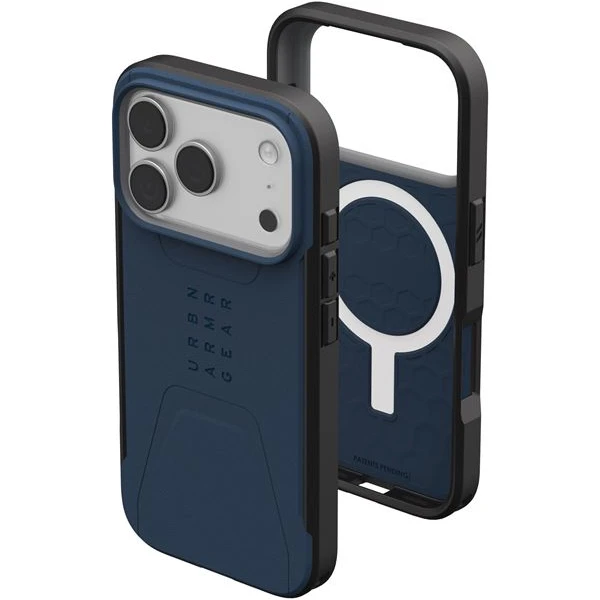 UAG Civilian Magsafe kryt iPhone 17 Pro modrý - Pouzdra - Obrázek 252d1cde2b804a2a96db2e5156dda311