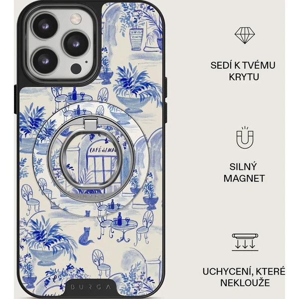 Burga Magnetic Ring držák Sobremesa stříbrný - Držáky - Obrázek 253f5126392b4cc382e7b08d0cbe7b25
