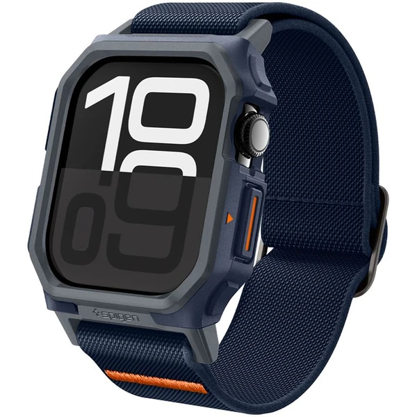 Spigen Lite Fit Pro řemínek s krytem Apple Watch 10/11 (46mm) námořně modrý - Řemínky - Obrázek 2541fc33ae254091b027188c4d192e70