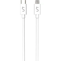 iWant USB-C/Lightning napájecí kabel 60W 1m bílý - Kabely a redukce