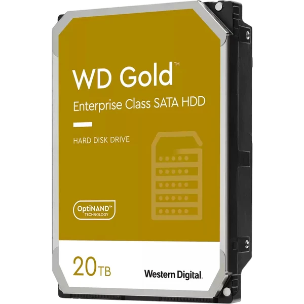 WD GOLD WD202KRYZ 20TB SATA/ 6Gb/s 512MB cache 7200 ot., CMR, Enterprise - Pevné disky - Hlavní obrázek