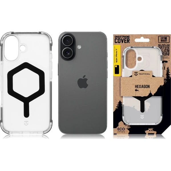 Tactical MagForce Hexagon kryt Apple iPhone 17 černý - Pouzdra - Obrázek 2586905b7f1a4b458ee1254da4c301f7