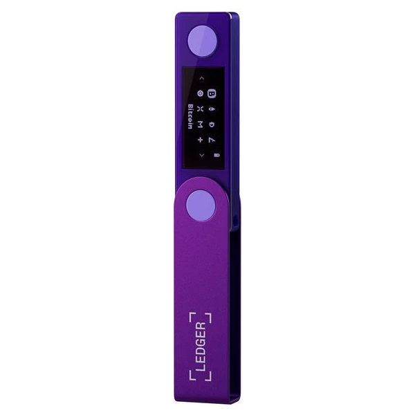 Ledger Nano X krypto peněženka (iOS/Android/Windows/MacOS/Ubuntu) fialová - Krypto peněženky - Obrázek 259b3412da8c4987a683610575bff7a9