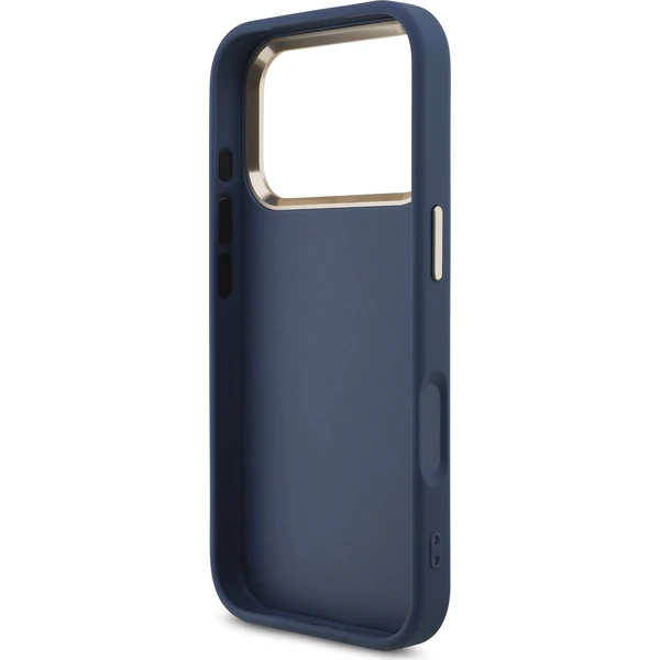 Guess PU Leather 4G Metal Logo Gold Frame kryt iPhone 18 Pro modrý - Pouzdra - Obrázek 259fade26d28478b8e1627728e113b5f