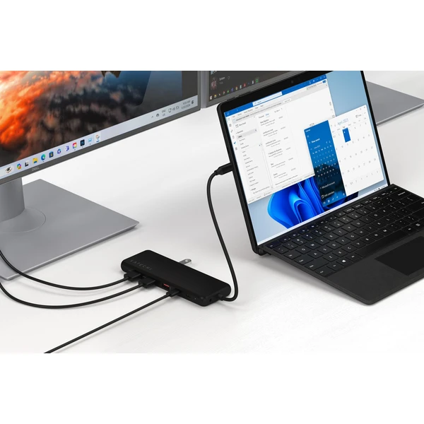 Satechi 13v1 USB-C adaptér s displejovým multiportem černý - USB huby - Obrázek 25BF000O01