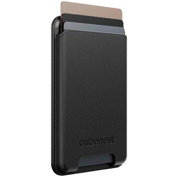 CubeNest Magnetic Wallet Stand MagSafe peněženka černá - Peněženky - Obrázek 25DF000L01