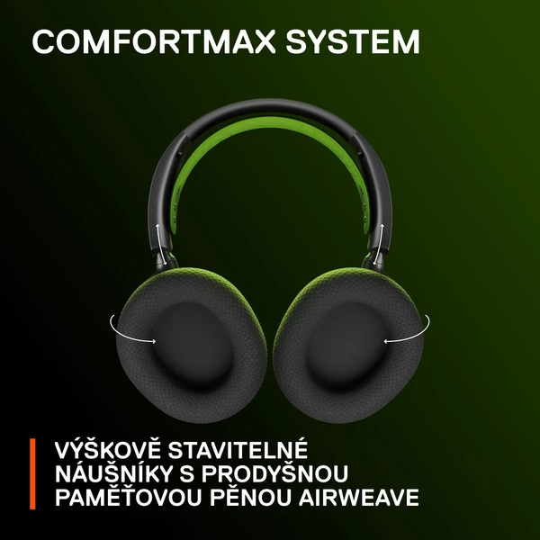 SteelSeries Arctis Nova 7X herní sluchátka bílá - Sluchátka - Obrázek 25FJ300401