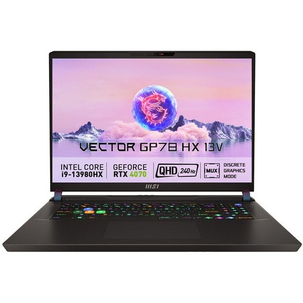 MSI Vector (GP78HX 13VG-200CZ) černý