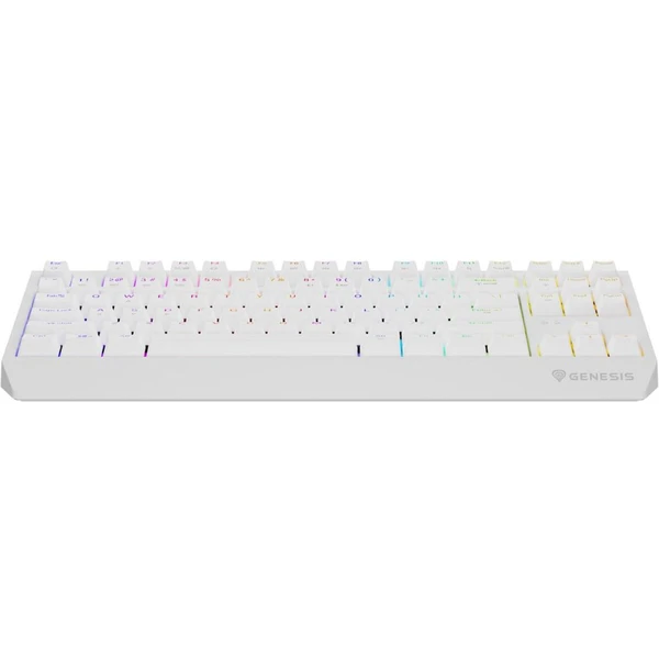 Genesis THOR 230 TKL RGB bezdrátová mechanická klávesnice bílá Outemu Red - Klávesnice - Obrázek 25I5000O01