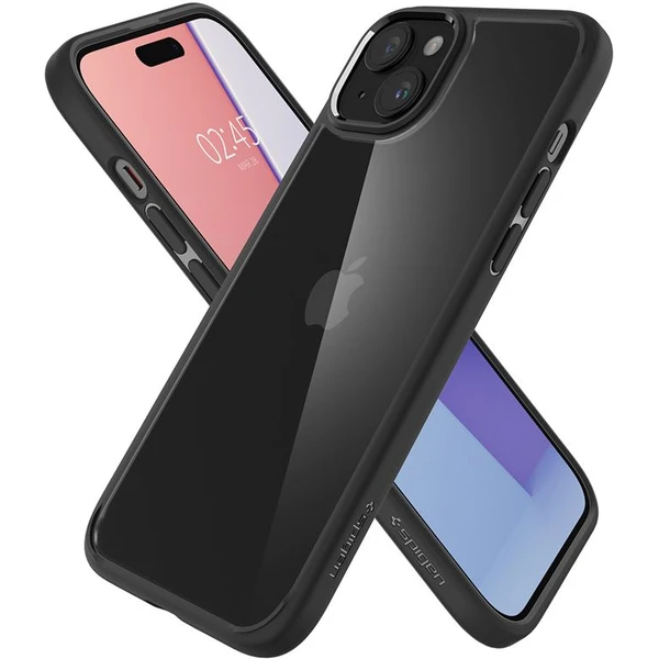 Spigen Ultra Hybrid kryt iPhone 15 matně černý - Pouzdra - Obrázek 25T8000601