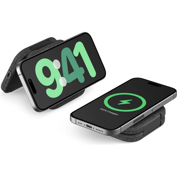 Belkin BOOST CHARGE™ PRO Qi2 15W 2v1 Bezdrátová MagSafe cestovní podložka pro iPhone/Apple Watch/Air - Nabíječky - Obrázek 25ZM000K01