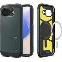 Spigen Tough Armor MagSafe kryt Google Pixel 10a abyss green - Pouzdra