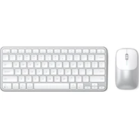 Satechi Slim CEX1 Wireless Combo klávesnice a myš (US English) stříbrná - Klávesnicové sety