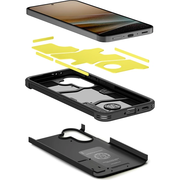 Spigen Tough Armor kryt Samsung Galaxy A37 5G black - Pouzdra - Obrázek 25e5014e30ca4101b452296898df8cdd