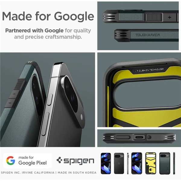 Spigen Tough Armor kryt Google Pixel 9 Pro/Pixel 9 zelený - Pouzdra - Obrázek 260e760d6856410886256c2085d4940d