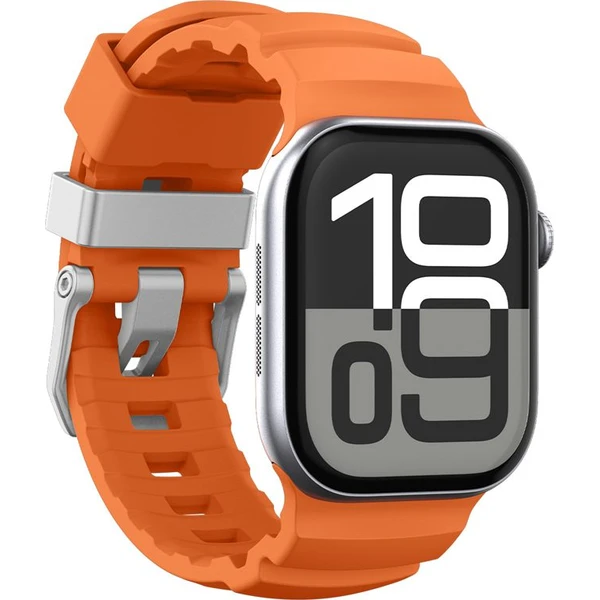 Spigen Silicone Band řemínek Apple Watch 49/46/45/44mm oranžový - Řemínky - Obrázek 26109f5378214165bd53b1dc781d50b6