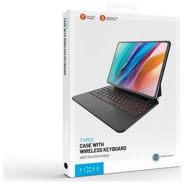 FIXED Typee pouzdro s klávesnicí iPad Pro 12,9" (18-22)/iPad Pro 13"/iPad Air 13" (24-26), CZ, - Pouzdra s klávesnicí - Obrázek 2613285d0e0a4ce599b9fafa1de4d7ef