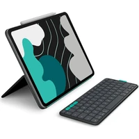 Logitech Flip Folio pro iPad Pro (M4, M5) a Air 11' (M2, M3) CZ grafitové - Pouzdra s klávesnicí