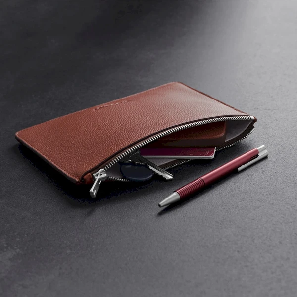 Woolnut Leather Pouch (Flat) kožené pouzdro hnědé - Organizéry - Obrázek 2668000701