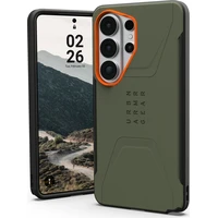 UAG Civilian MagSafe kryt Samsung Galaxy S26 Ultra zelený/oranžový - Pouzdra