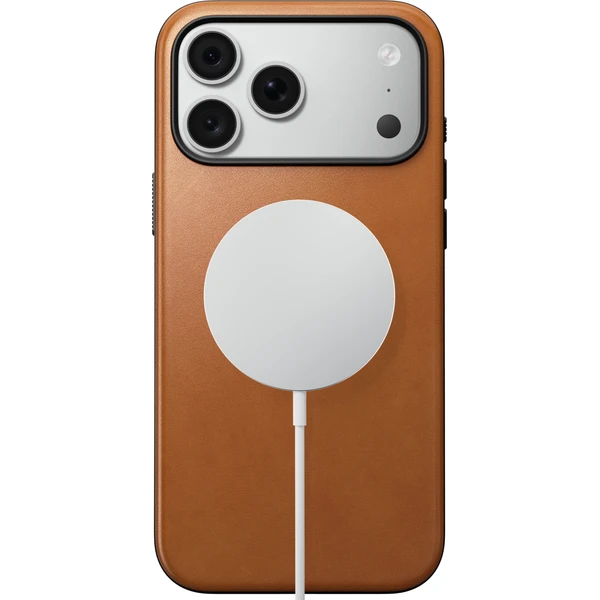 Nomad Modern Leather (Horween) MagSafe kožený kryt iPhone 17 Pro Max/18 Pro Max Saddle - Pouzdra - Obrázek 26874e6bfd05489d9668fa6ab010841c
