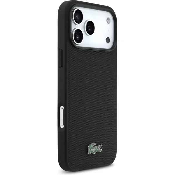Lacoste Iconic Petit Pique MagSafe kryt + peněženka iPhone 17 Pro Max černý - Pouzdra - Obrázek 26918d59c4b6498fbfda4bbf0b3b6462