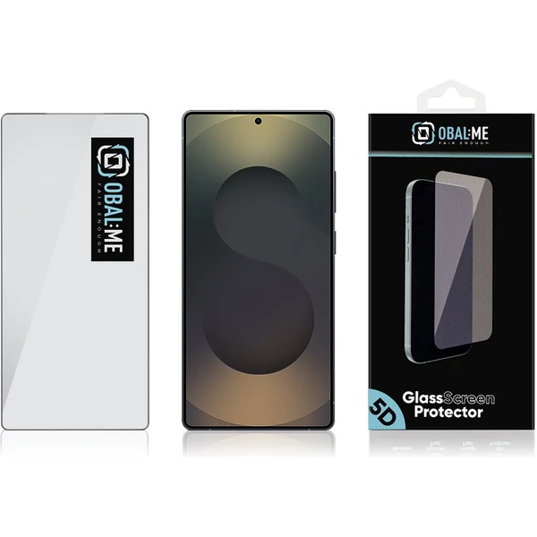 OBAL:ME 5D tvrzené sklo Samsung Galaxy S25 Ultra černé - Ochranné folie a skla - Obrázek 2695e75495e94b0e925b3df0ee466535