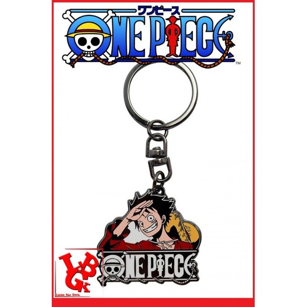 Přívěsek na klíče One Piece Luffy New World Vícebarevná