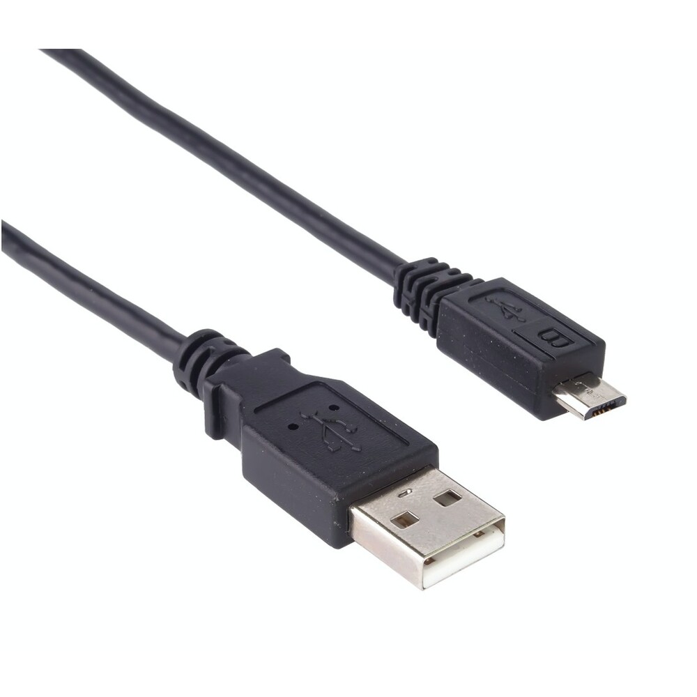 PremiumCord kabel USB 2.0 A-Micro USB B 0,75m černý