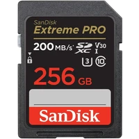 SanDisk SDXC karta 256GB Extreme PRO - Paměťové karty
