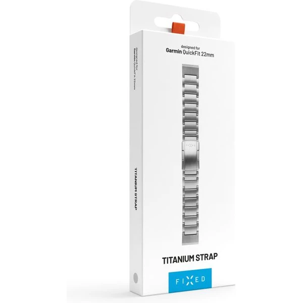 FIXED Titanium Strap titanový řemínek Garmin QuickFit 22mm, přírodní titan - Řemínky - Obrázek 26a39bf9dd664e25bdd095fa6b410ccb