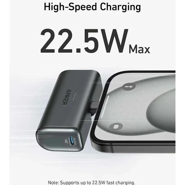 Anker Nano powerbanka (5000mAh) 22,5W černá - Powerbanky - Obrázek 26a6f81c240f42bf9a4a390f1d7f91f4