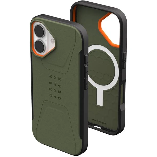UAG Civilian Magsafe kryt iPhone 17 zelený/oranžový - Pouzdra - Obrázek 26b48eb763844b29823d0b96b50a9a69