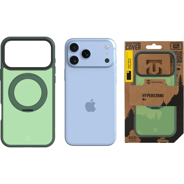 Tactical MagForce Hyperstand MagSafe kryt Apple iPhone 17 Pro/18 Pro Forest Green - Pouzdra - Obrázek 26b8431a7fc94bc49ce1634c0fcd21c7