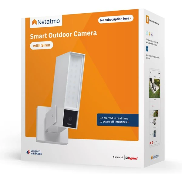 Netatmo Smart Outdoor Camera with Siren inteligentní venkovní kamera bílá - Kamery - Obrázek 26c43fd5e4e44a2f89e4e52a82507290