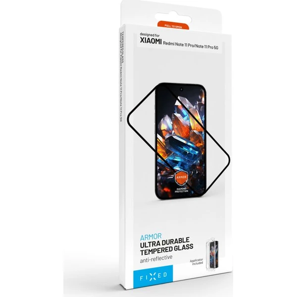 FIXED Armor 2,5D sklo s Anti-dust a AR vrstvou Samsung Galaxy S26 černé - Ochranné folie a skla - Obrázek 26c5613321ce499e8c703984cee858d9