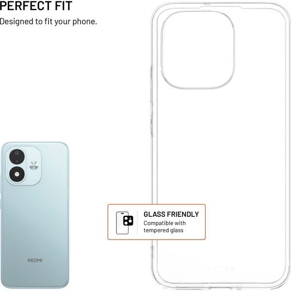 FIXED Story AntiUV TPU kryt Xiaomi Redmi Note 17 4G čirý - Pouzdra - Obrázek 26c8c49cc251460685d88446ef007db1