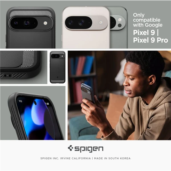 Spigen Rugged Armor kryt Google Pixel 9 Pro/Pixel 9 matně černý - Pouzdra - Obrázek 26cb530c54e6464580fa7c050d00e536