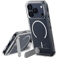 PanzerGlass® CARE Kickstand kryt s MagSafe Apple iPhone 17 Pro stříbrný/bílý - Pouzdra