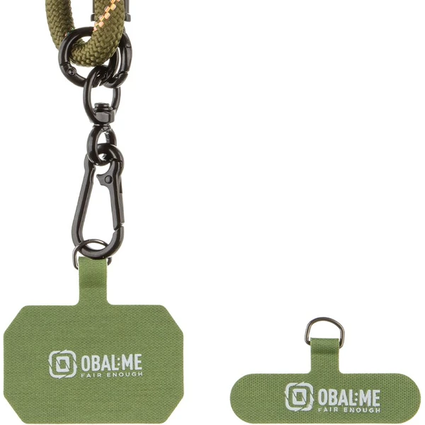 OBAL:ME NeckTag popruh na telefon tmavě zelený - Popruhy a crossbody - Obrázek 26ede45c03614c249959e568ba701fb0